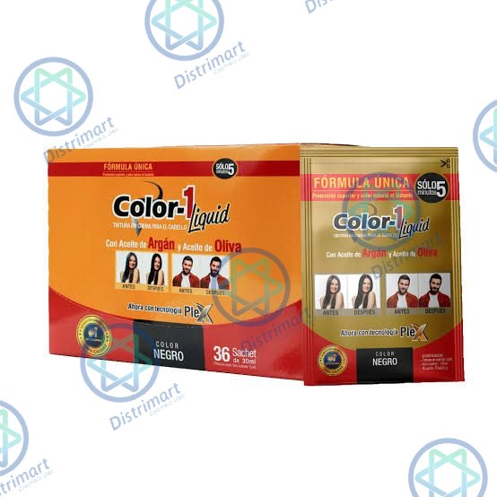 TINTURA LIQUIDA NEGRO CAJA X 36 SACHETS